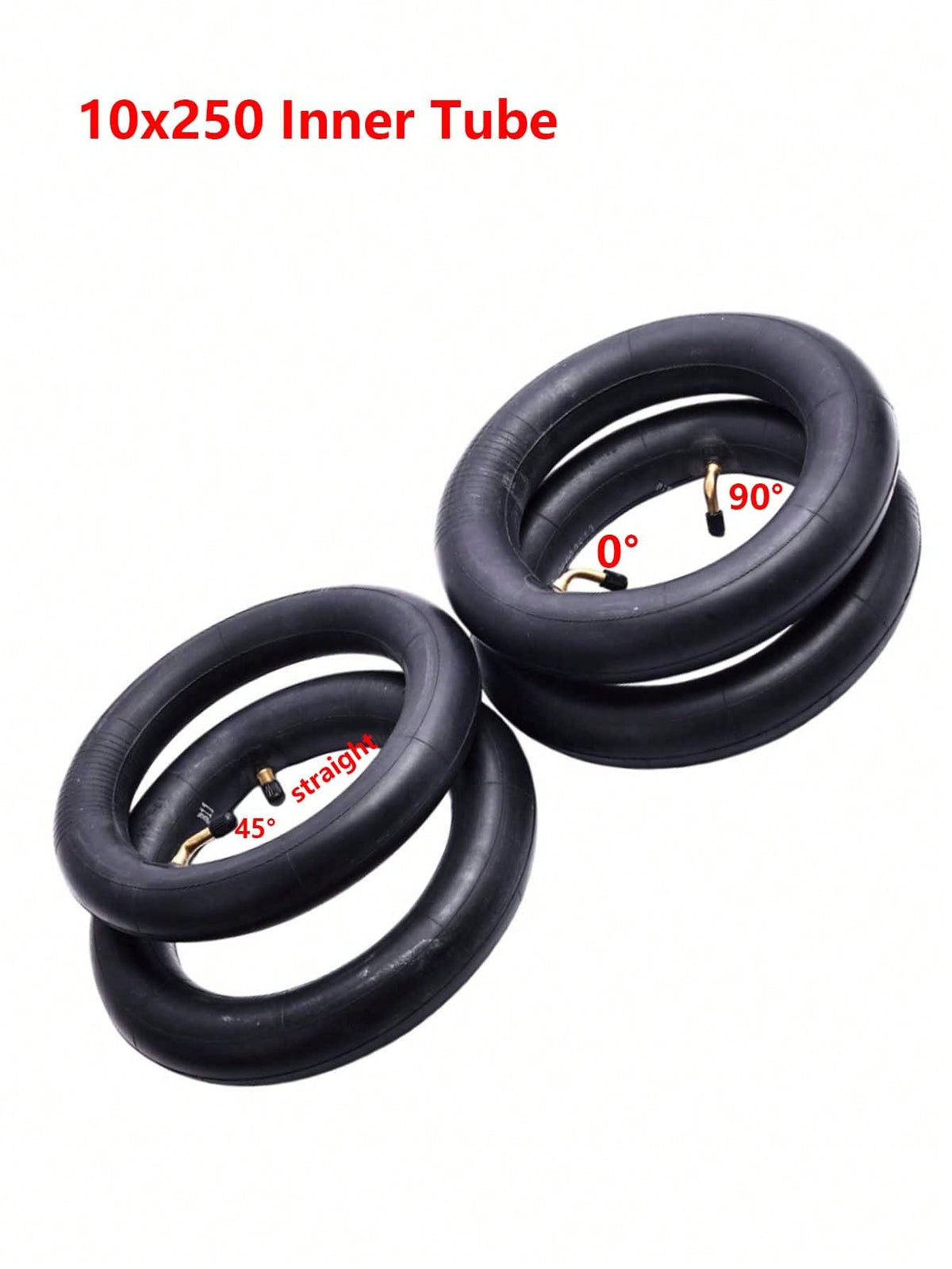 5/6/7/8/8.5/9/10 Inch Inner Tube Electric Scooter Tire 9x2.5 8.5x2.0 200x50 10x2 10x2.5 10x2.125 6 X1 1/4 Rubber Camera