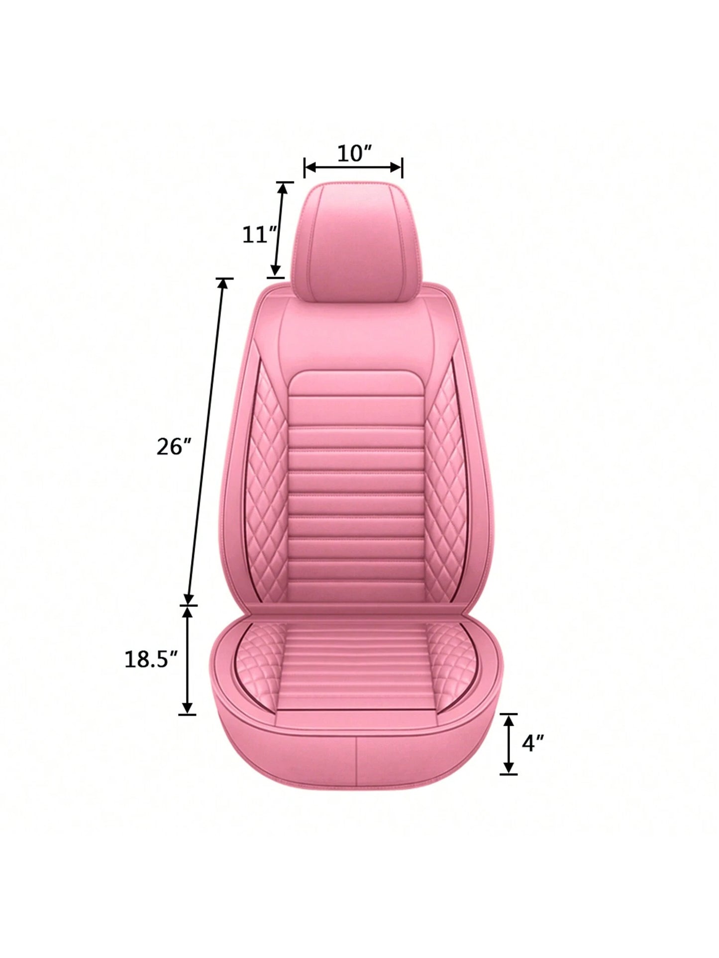 5 Seats Car Seat Covers Full Set PU Leather Front Rear Back Padded Cover Universal Auto Seat Protectors With Or Without Head Pillow For Most Cars Sedan Truck SUV