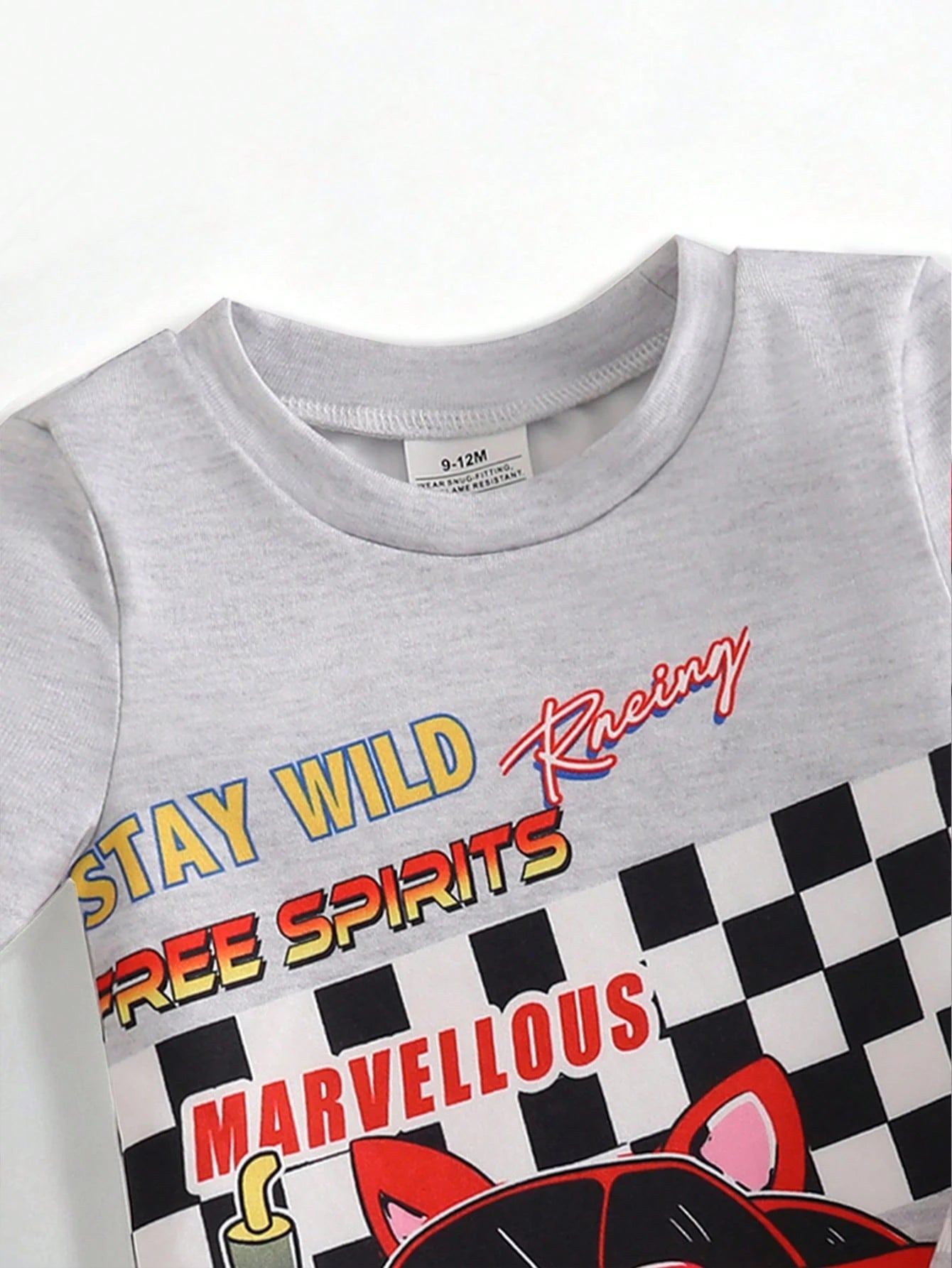 [5 Sets Randomly Sent 1 Set]Baby Boys Pajamas Transportation Print Short Sleeve Long Pants Knit Comfortable Soft Snug Fit Sleepwear Loungewear Set