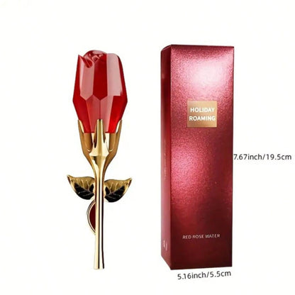 50ML(1.7oz) Red Rose Perfume, Sweet, Long-Lasting, Light, Luxurious And Romantic, Gives You A Romantic Fragrance, And You Will Be In A Good Mood Once You Smell It. You Will Have A Good Mood For Dating