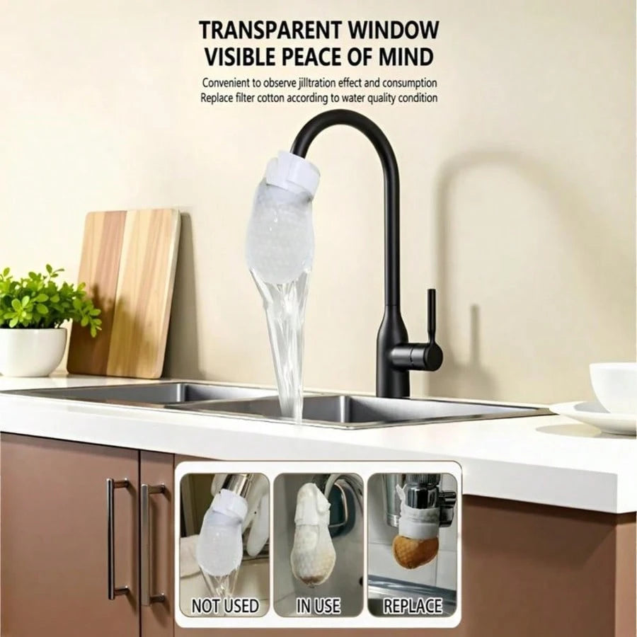 50Pcs Faucet Filter Bag For Filtering Tap Water, Spring Water, Rust, And Impurities, Universal Faucet Filter Accessory