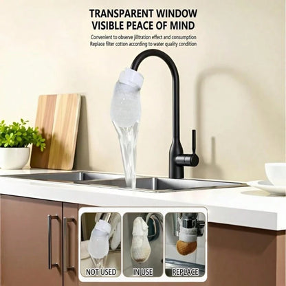 50Pcs Faucet Filter Bag For Filtering Tap Water, Spring Water, Rust, And Impurities, Universal Faucet Filter Accessory