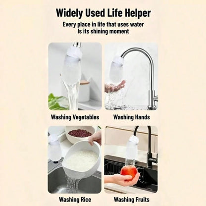 50Pcs Faucet Filter Bag For Filtering Tap Water, Spring Water, Rust, And Impurities, Universal Faucet Filter Accessory