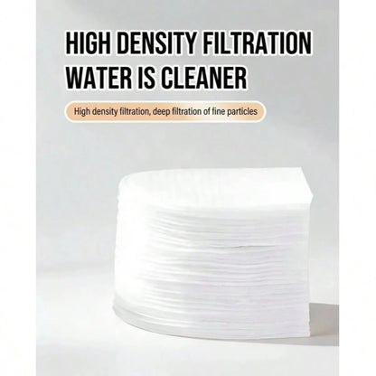 50Pcs Faucet Filter Bag For Filtering Tap Water, Spring Water, Rust, And Impurities, Universal Faucet Filter Accessory