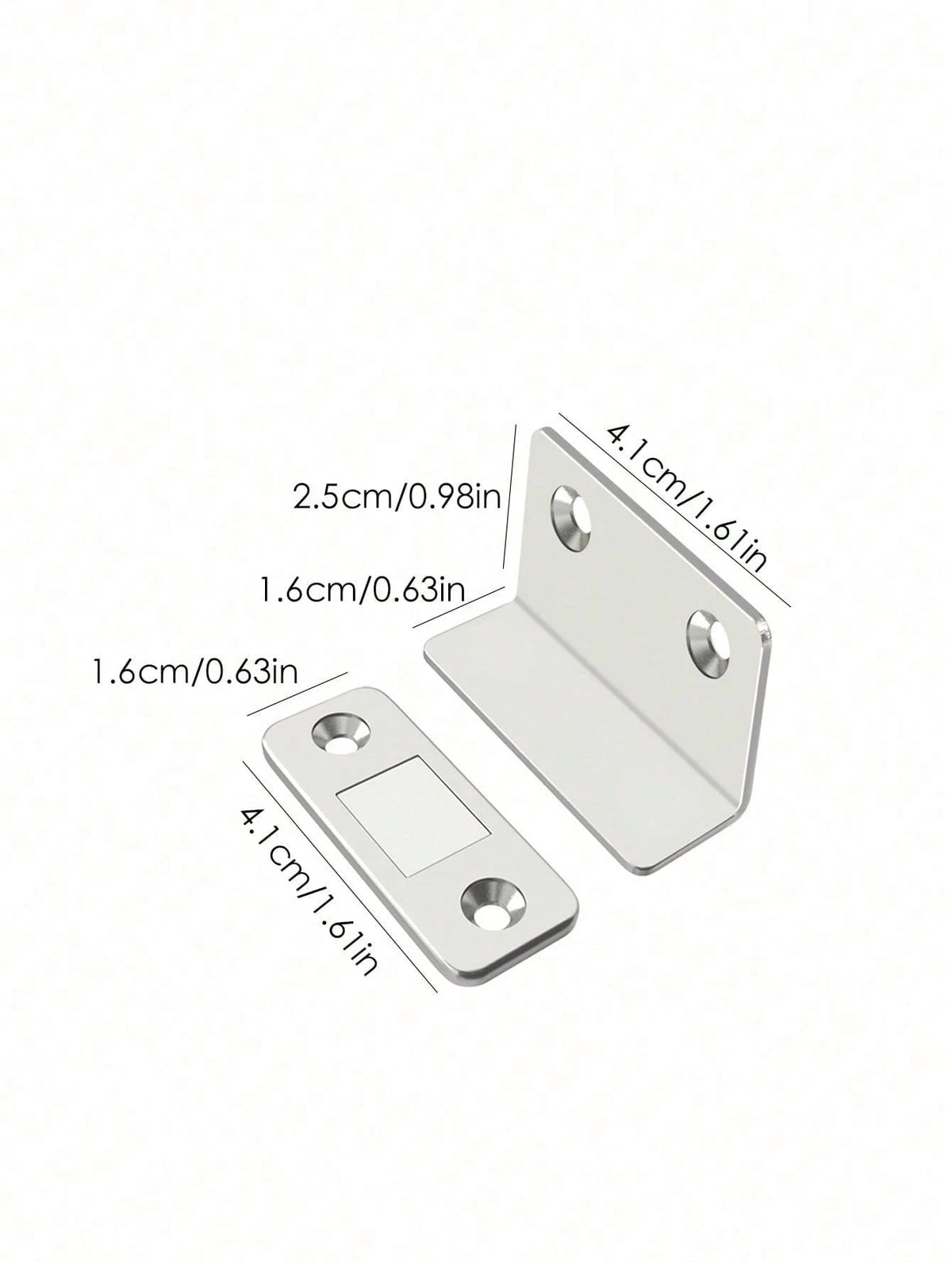 5set Magnetic Door Stopper And Catch For Cabinets And Furniture, Ultra Strong Magnet, Easy To Install, Secure Door Lock For Cupboards And Doors