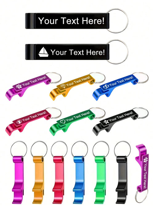 6-120-180pcs Personalized Engraved Stainless Steel Metal Keychain For Wedding Guest Favors, Anniversary Gifts, Father's Day, Christmas, Birthday Gifts For Boyfriend, Mother's Day Gift, Thoughtful Gift