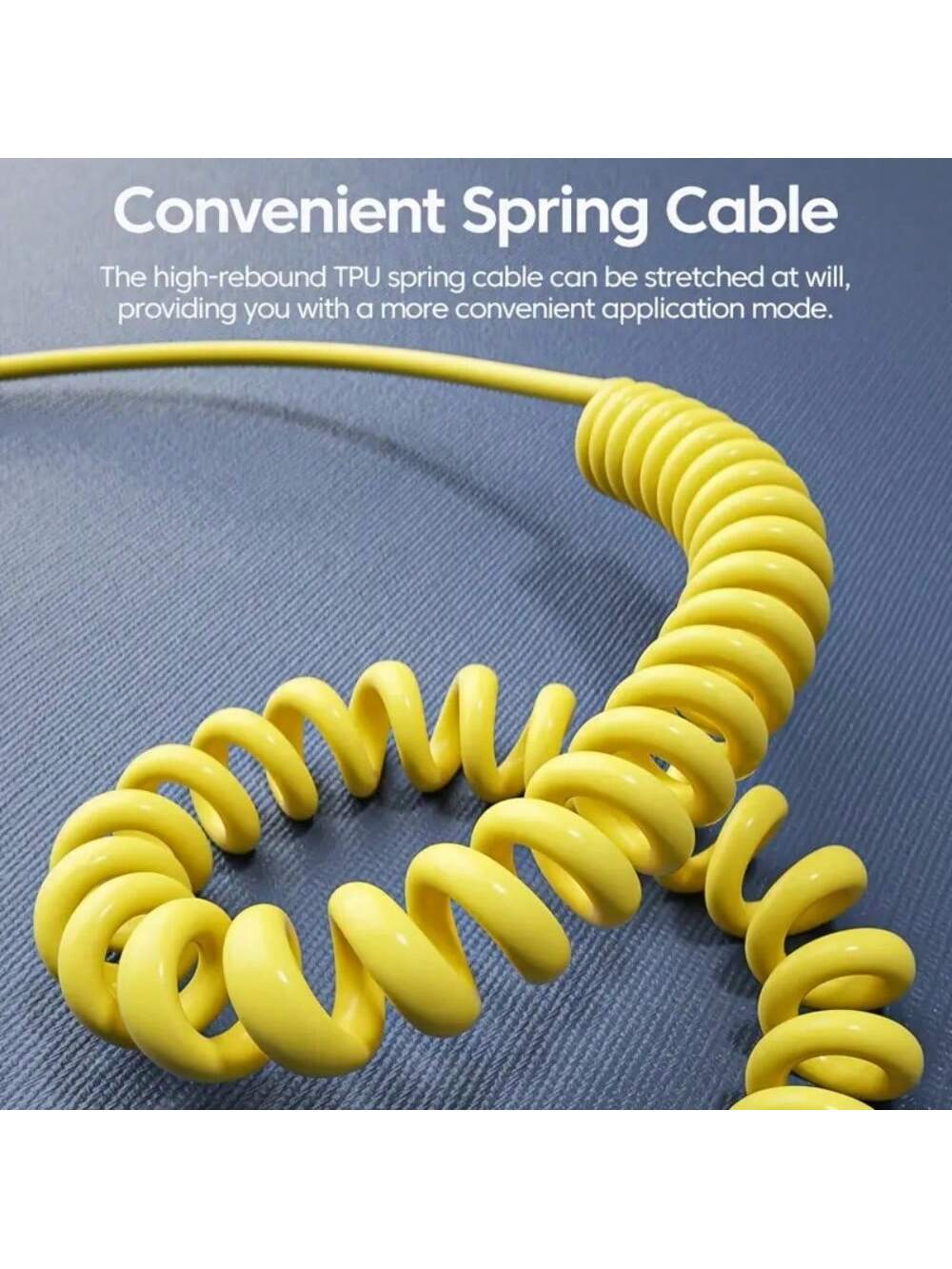 65W Multi-Function 4-In-1 USB-C Retractable Charging Cable, Supports PD Fast Charging And Data Sync, Silicone Material, Multi-Port Charging With Indicator Lights, Compatible With IPhone, Compatible Wi