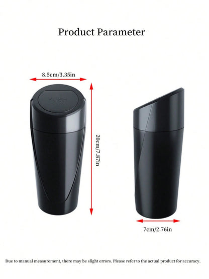 6PCS/5/4/3pcs Set Car Trash Can Bin With Lid, Car Garbage Can Cup Holder, Portable Leakproof Automotive Garbage Can Bin With Trash Bags, Vehicle Front Back Seat Organizers And Storage For Car, Home, O