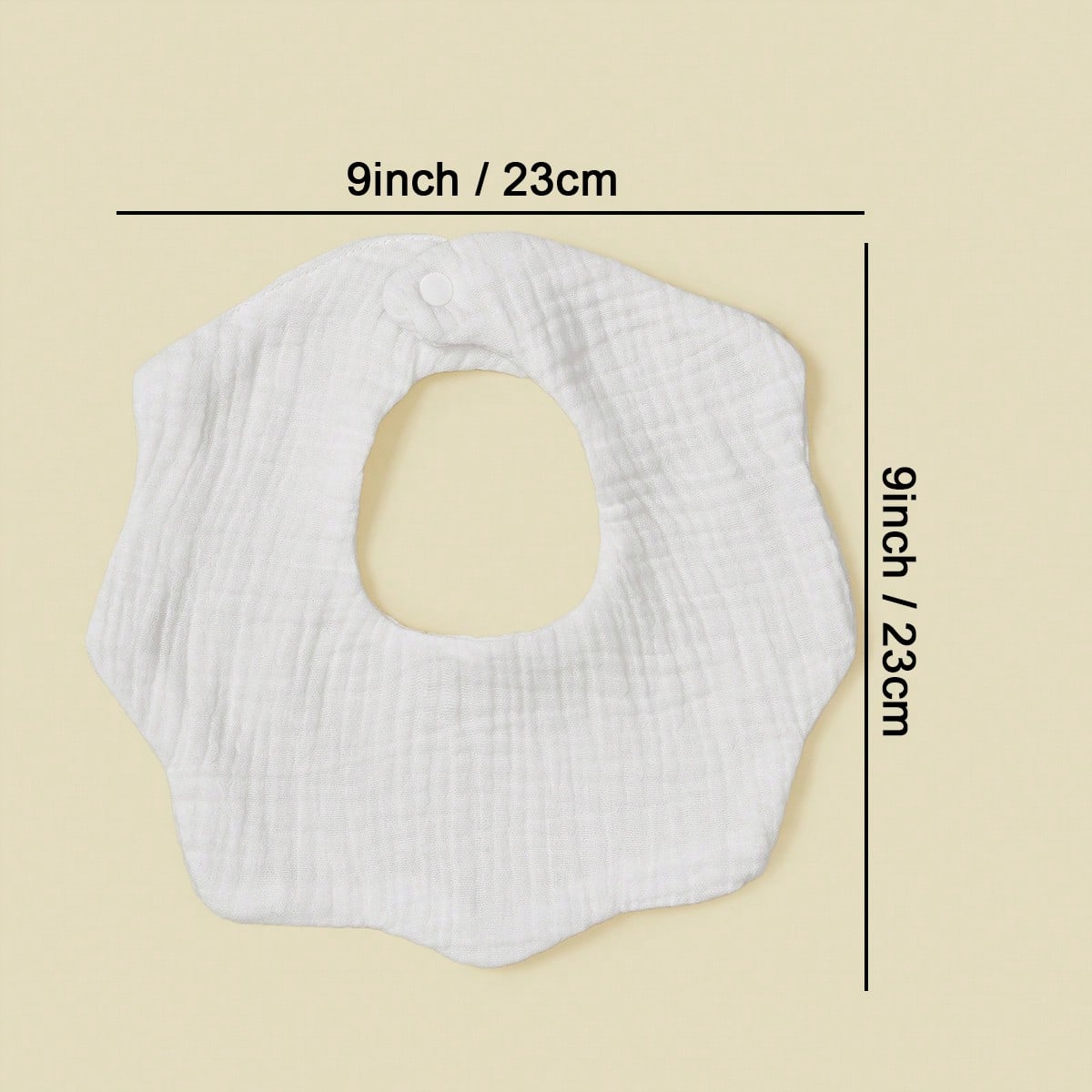 6pcs Baby Bibs With Cute Pink Series,Pure Cotton Soft Drool Scarf