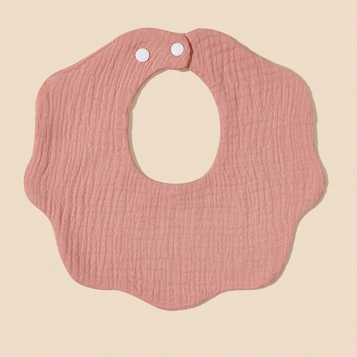 6pcs Baby Bibs With Cute Pink Series,Pure Cotton Soft Drool Scarf