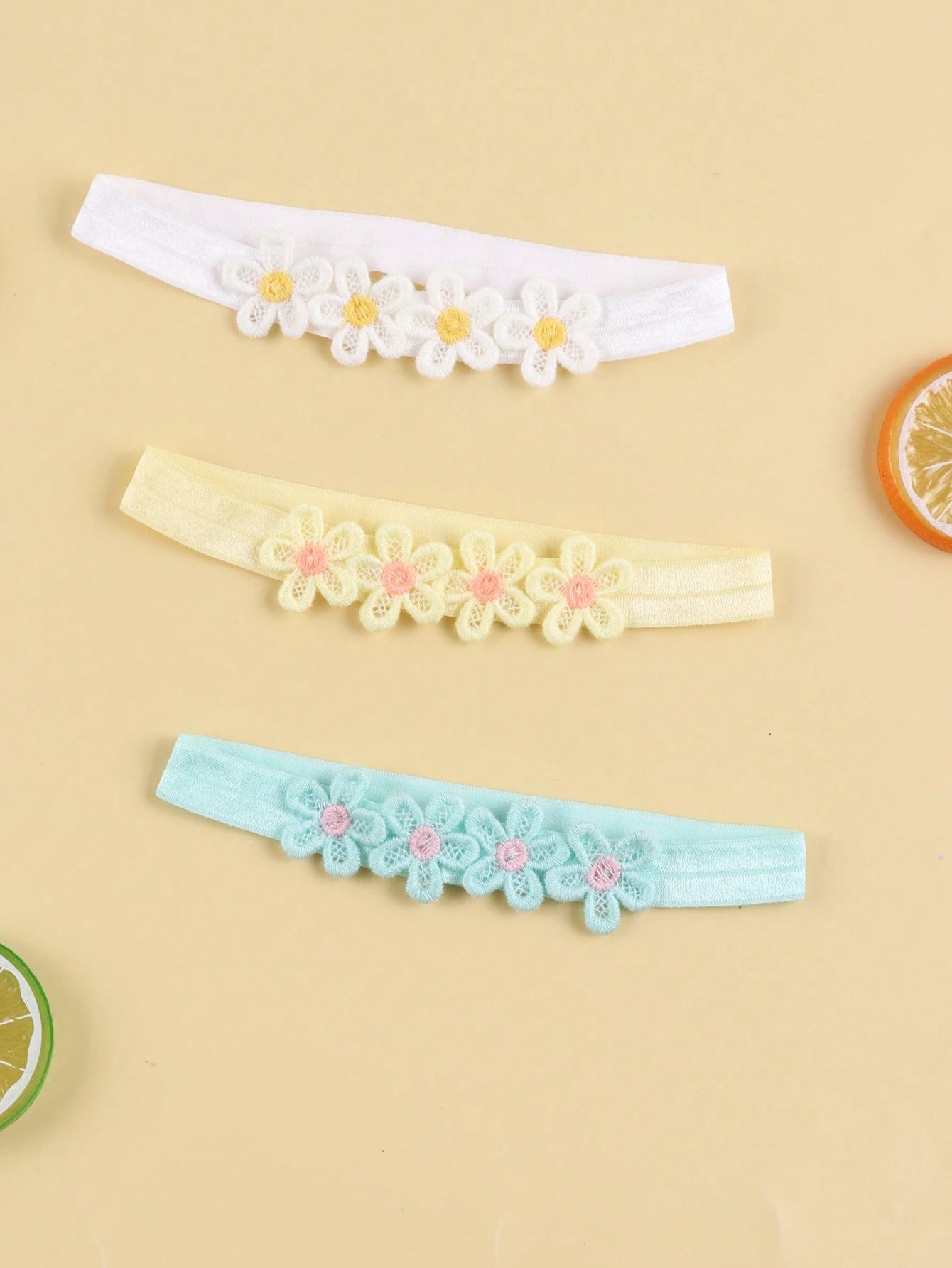 6pcs Children's Colorful Flower Headbands, Breathable And Comfortable For Daily Wear Love Valentine