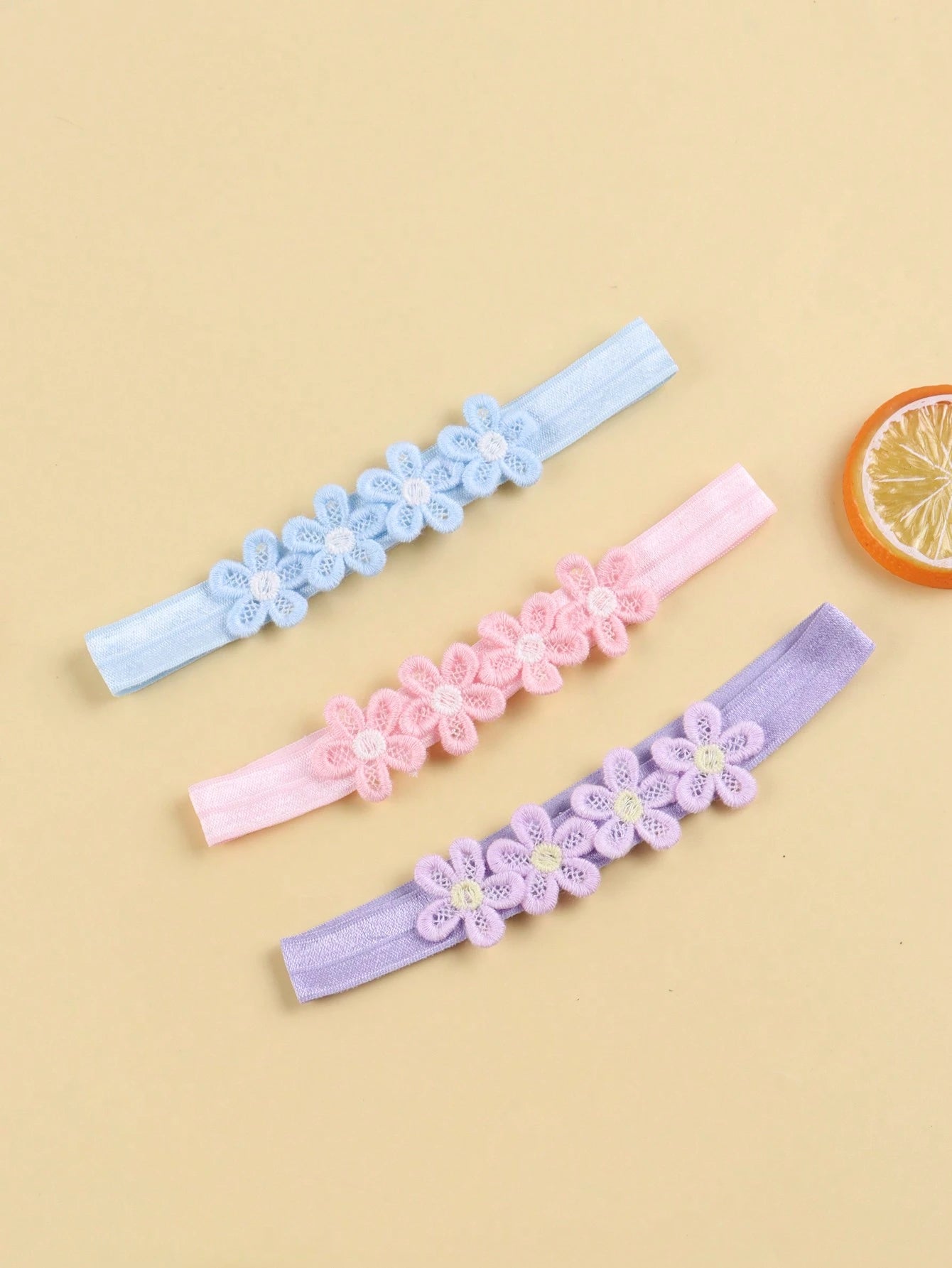 6pcs Children's Colorful Flower Headbands, Breathable And Comfortable For Daily Wear Love Valentine