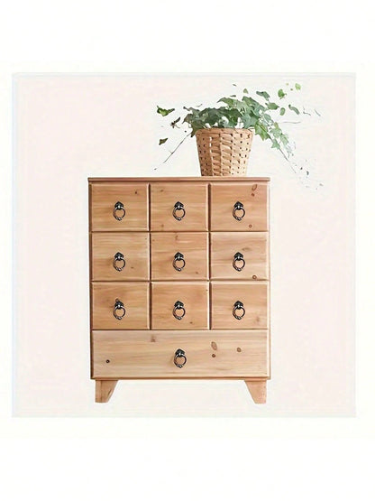 6pcs Vintage Bronze Drawer Pulls- 4Cm Antique Cabinet Knobs With Installation Hardware, Decorative Furniture Handles