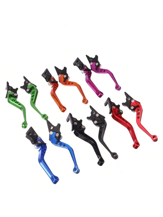 7/8 Inch Handlebar Clutch & Brake Lever CNC Aluminum Alloy Adjustable, Suitable For Chinese GY6 50cc 70cc 90cc 125cc 150cc Scooter Motorcycle