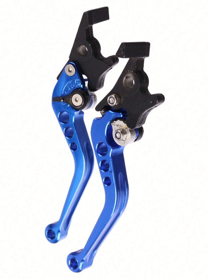 7/8 Inch Handlebar Clutch & Brake Lever CNC Aluminum Alloy Adjustable, Suitable For Chinese GY6 50cc 70cc 90cc 125cc 150cc Scooter Motorcycle