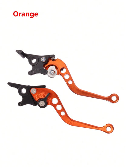 7/8 Inch Handlebar Clutch & Brake Lever CNC Aluminum Alloy Adjustable, Suitable For Chinese GY6 50cc 70cc 90cc 125cc 150cc Scooter Motorcycle