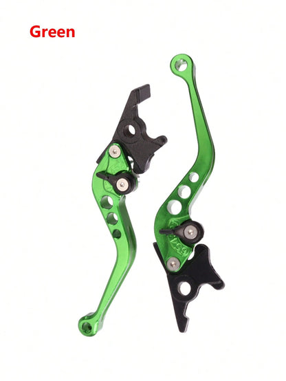 7/8 Inch Handlebar Clutch & Brake Lever CNC Aluminum Alloy Adjustable, Suitable For Chinese GY6 50cc 70cc 90cc 125cc 150cc Scooter Motorcycle
