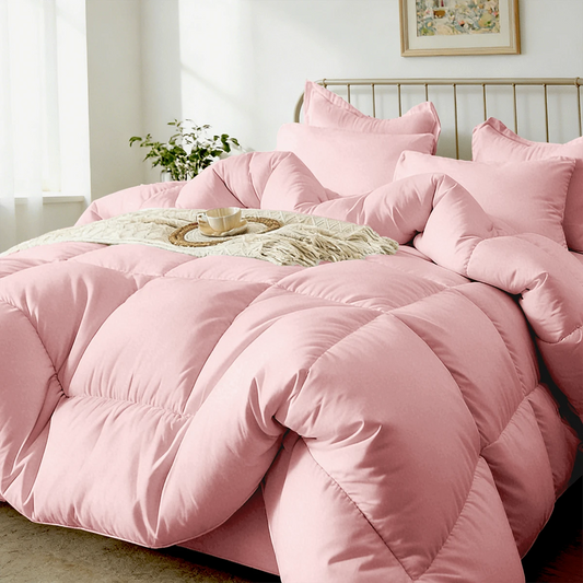 7-Pcs Or 5-Pcs Soft And Breathable Checkered Comforter Sets Queen, As A Family Gift. Includes Fitted Sheet, Flat Sheet, Pillowcase And Comforter, Bed In A Bag, A Luxurious Bedding Set, Machine Washabl