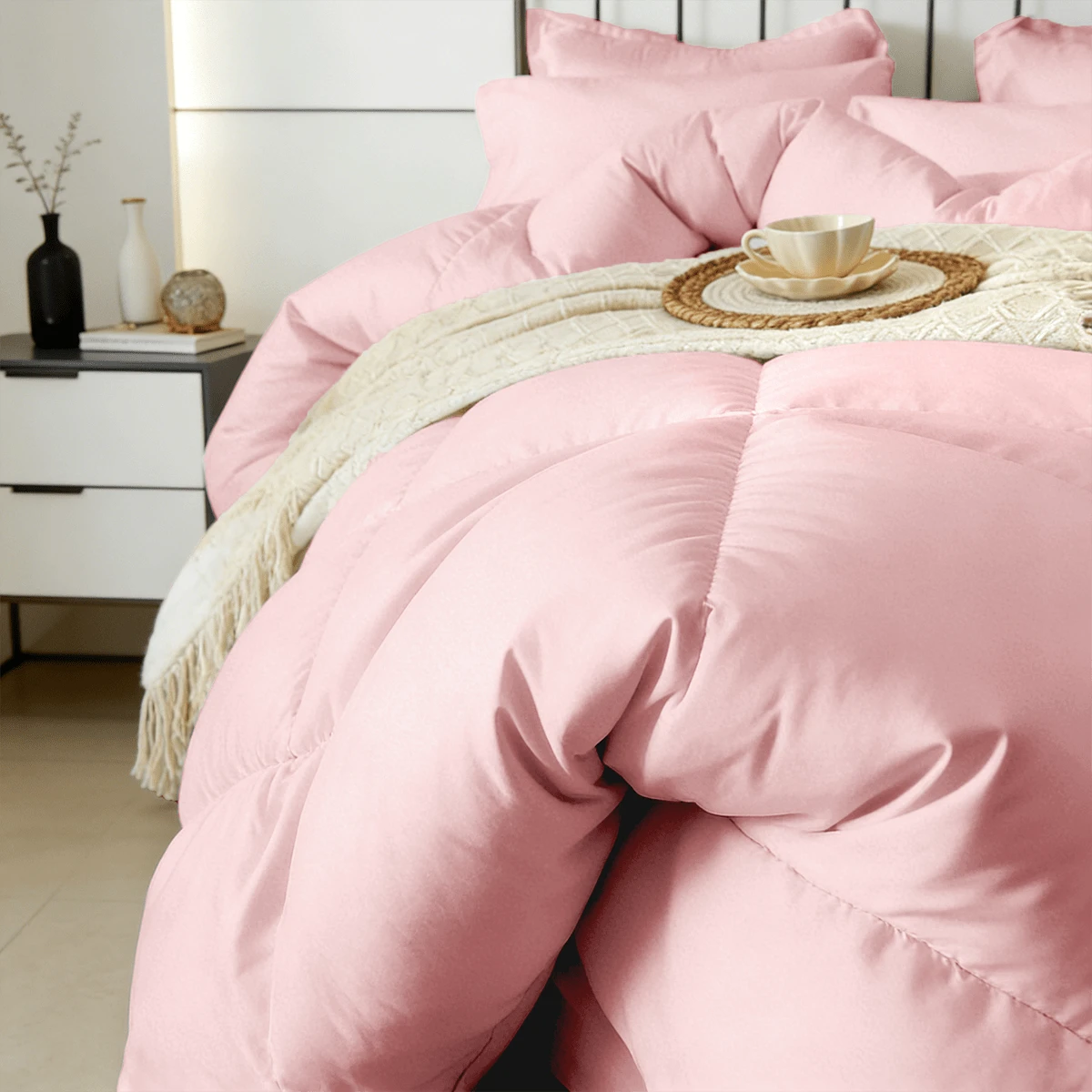 7-Pcs Or 5-Pcs Soft And Breathable Checkered Comforter Sets Queen, As A Family Gift. Includes Fitted Sheet, Flat Sheet, Pillowcase And Comforter, Bed In A Bag, A Luxurious Bedding Set, Machine Washabl