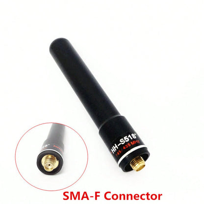 8cm/3" Length 145/435MHz UV Dual Band High Gain Walkie Talkie SMA-Female Antenna