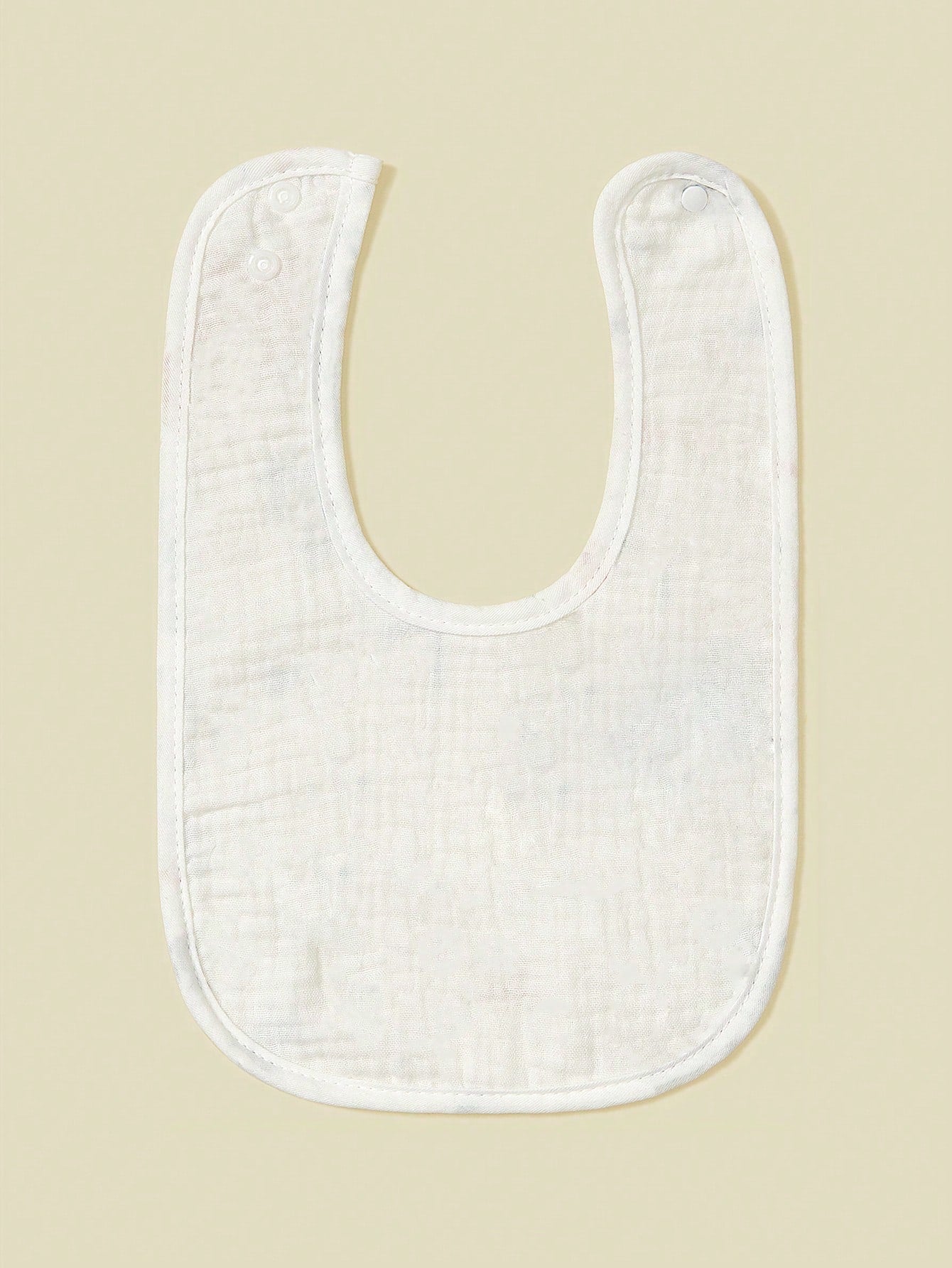 8pcs Baby Bibs, 100% Soft Cotton Muslin Material, Drool Bibs With Adjustable Snap Closure, Essential For Newborns, Boys And Girls