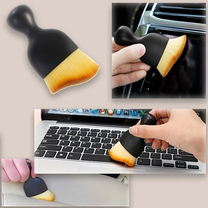 8pcs Car Detailing Brush Set, Suitable For Interior Or Exterior Cleaning, Dust Removal Cleaning Supplies, Air Vents, Wheels, Interior Seats