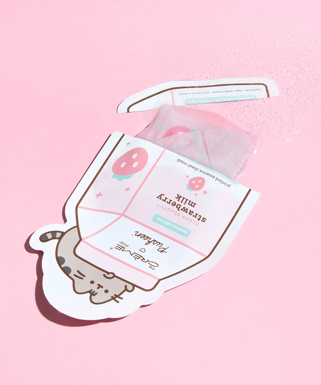 The Crème Shop x Pusheen Purr-fect Skin! Printed Essence Sheet Mask