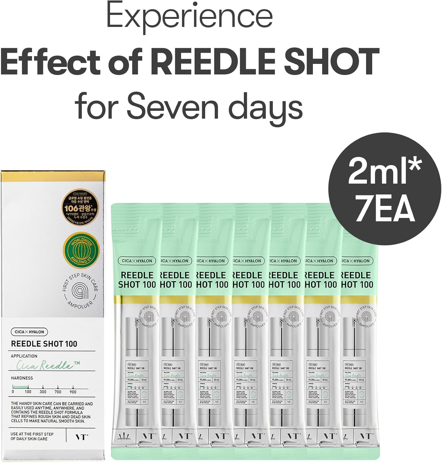 VT Cosmetics Reedle Shot 100 Ampouler