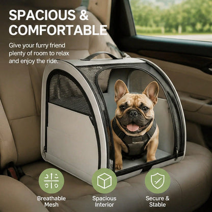 A High-Quality Pet Car Seat Cushion/Sleeping Mat Suitable For Various Vehicle Models-Waterproof, Washable, And Featuring A Seatbelt Attachment; Perfect For Road Trips, Camping, Beach Outings, And Outd