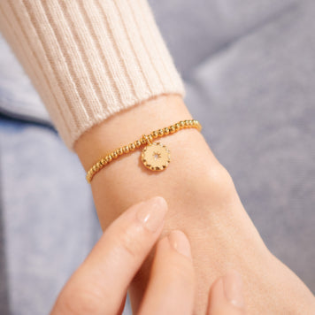 A Little Darling Daughter Bracelet Gold