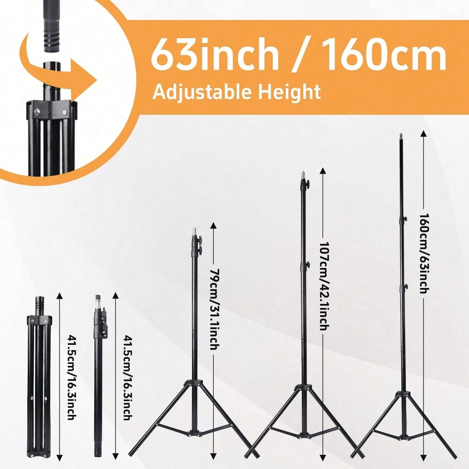 A Set Of 10-Inch LED Ring Light Set/Multi-Function Fill Light, With 63-Inch Adjustable Triangle Bracket And A Universal Phone Clip, USB Power Supply, LED Ring Light 3 Colors Can Be Switched, Flexible