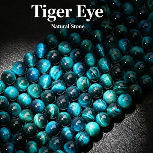 AA Natural Stone Blue Tiger Eye Unique Flash High Quality Loose Spacer Beads For Jewelry Making DIY Bracelets Necklace Accessories For Men Gifts