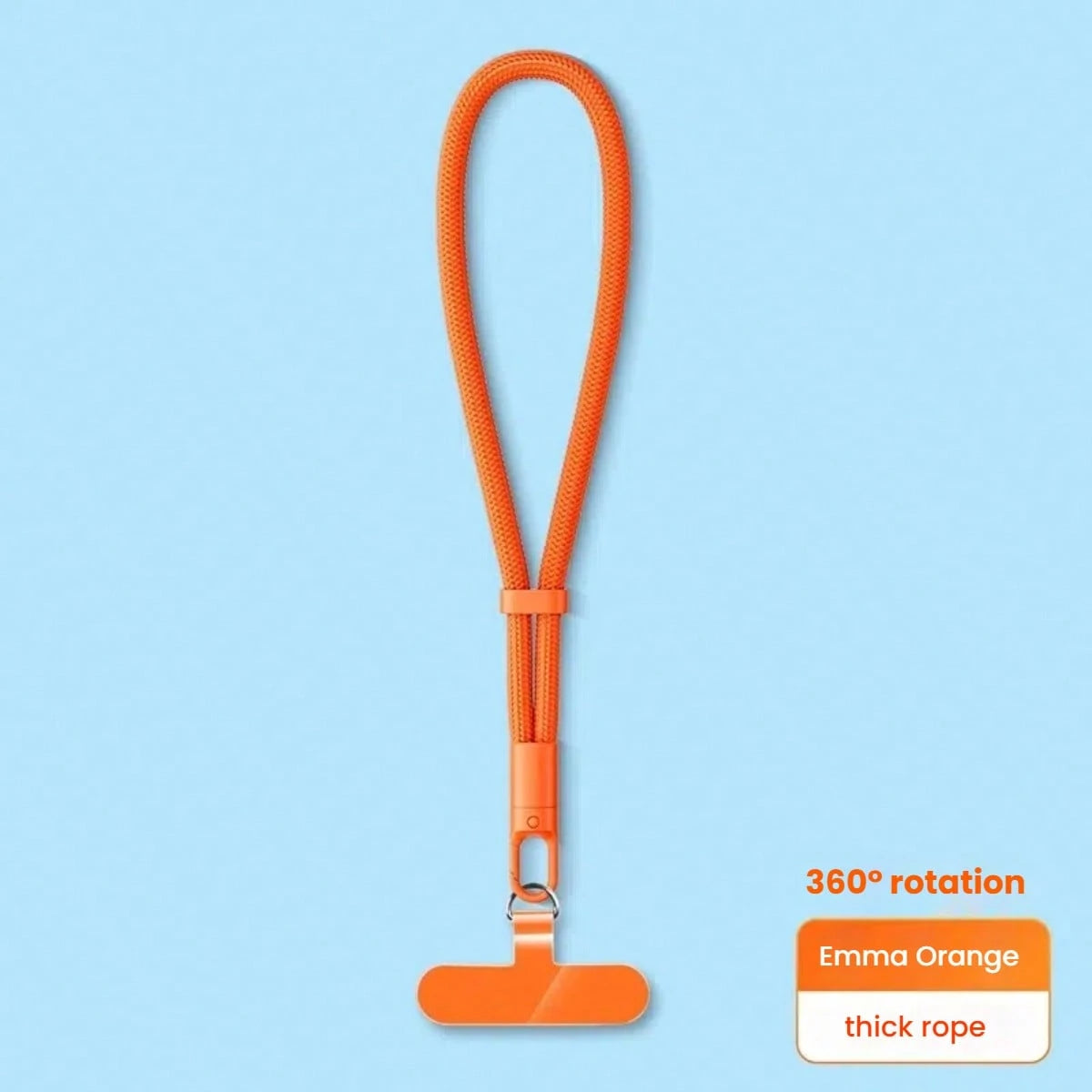 Adjustable Phone Lanyard Strap With Clip, Wrist Band Anti-Lost Phone Cord, Sturdy Travel Outdoor Anti-Theft Phone Leash, New Short Self-Lock Anti-Fall Hanging Rope