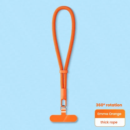 Adjustable Phone Lanyard Strap With Clip, Wrist Band Anti-Lost Phone Cord, Sturdy Travel Outdoor Anti-Theft Phone Leash, New Short Self-Lock Anti-Fall Hanging Rope