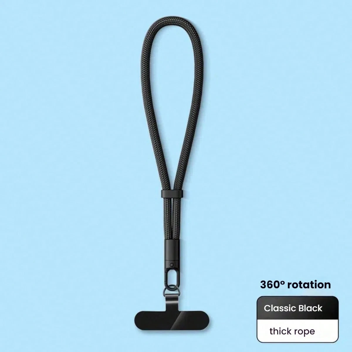 Adjustable Phone Lanyard Strap With Clip, Wrist Band Anti-Lost Phone Cord, Sturdy Travel Outdoor Anti-Theft Phone Leash, New Short Self-Lock Anti-Fall Hanging Rope