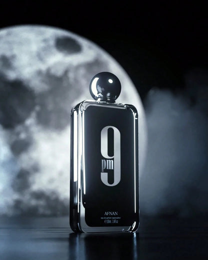 AFNAN 9 PM 100ml Natural Spray Men's Perfume, All Night Wear Warm Woody Scent For City Commute Date Night & Weekend Road Trips