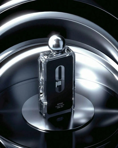 AFNAN 9 PM 100ml Natural Spray Men's Perfume, All Night Wear Warm Woody Scent For City Commute Date Night & Weekend Road Trips