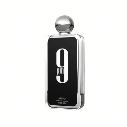 AFNAN 9 PM 100ml Natural Spray Men's Perfume, All Night Wear Warm Woody Scent For City Commute Date Night & Weekend Road Trips