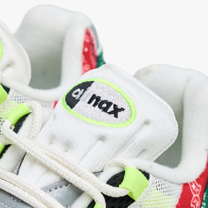 Nike Air Max 95 Big Bubble Sail / Volt - University Red