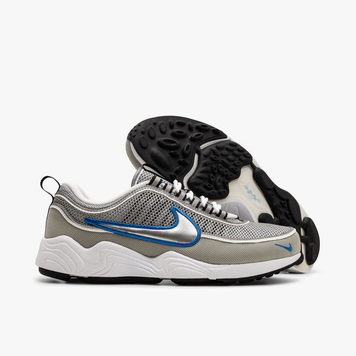 Nike Air Zoom Spiridon SP Metallic Silver / Signal Blue