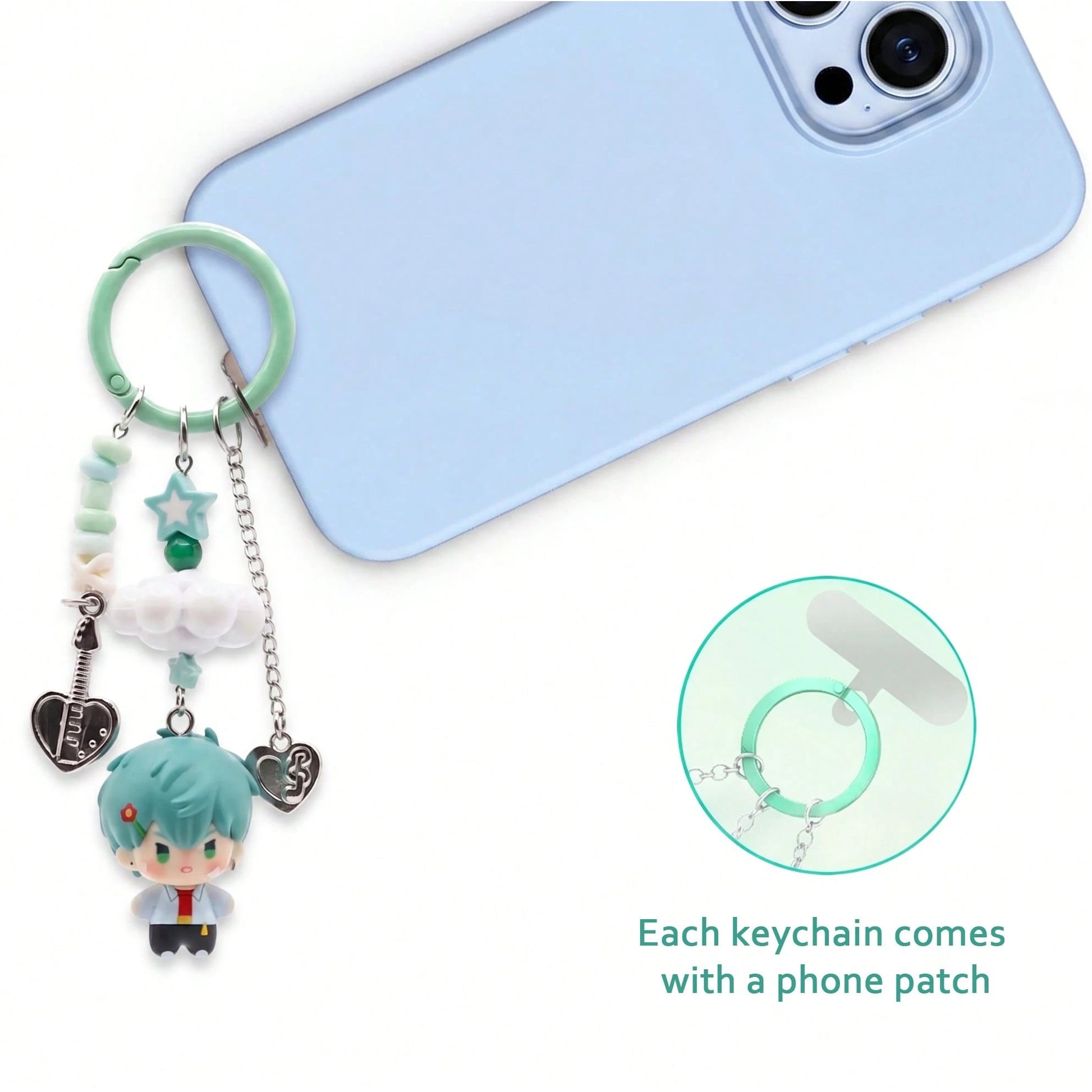 Alien Stage Anakt Arts High School Series Blind Box Figure Keychain, Official Anime Zombie Stage ZOMST AAHS ALNST Bag Charm Merchandise