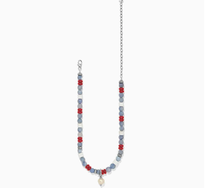 American Beach Pearl Charm Necklace