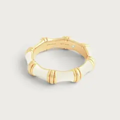 Anabel Aram Bamboo Enameled Ring