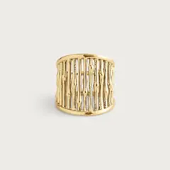 Anabel Aram Bamboo Wide Ring