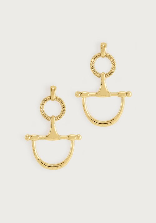 Anabel Aram Chaval Bit Drop Earrings