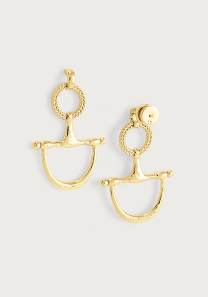 Anabel Aram Chaval Bit Drop Earrings