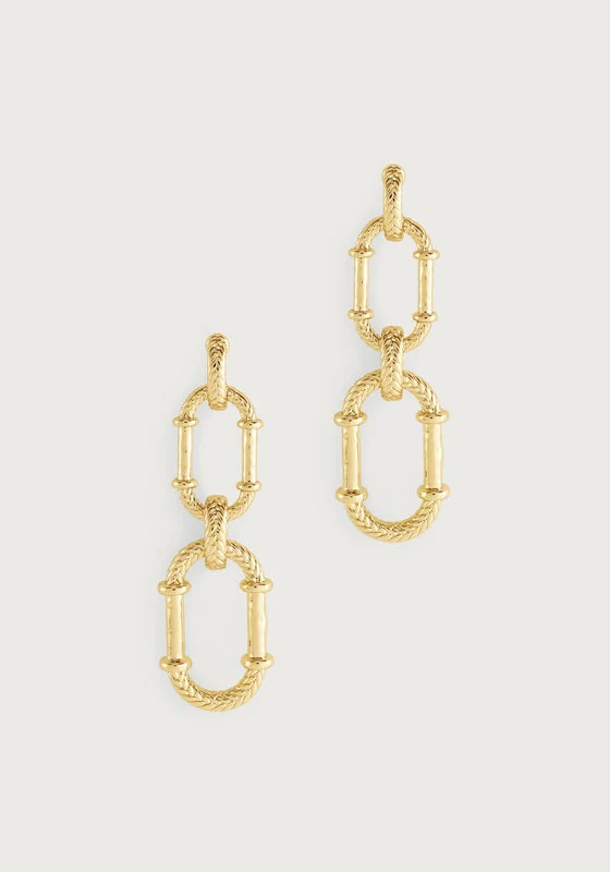 Anabel Aram Cheval Braid Drop Earrings