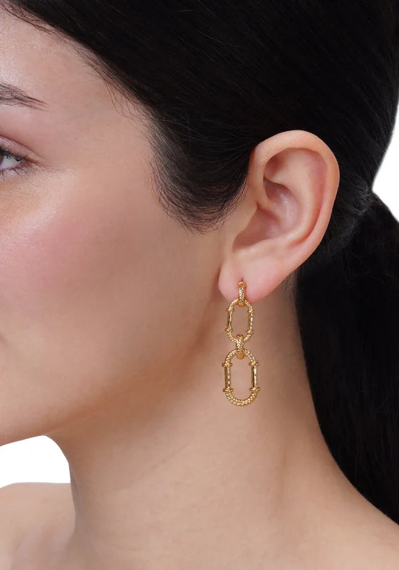 Anabel Aram Cheval Braid Drop Earrings