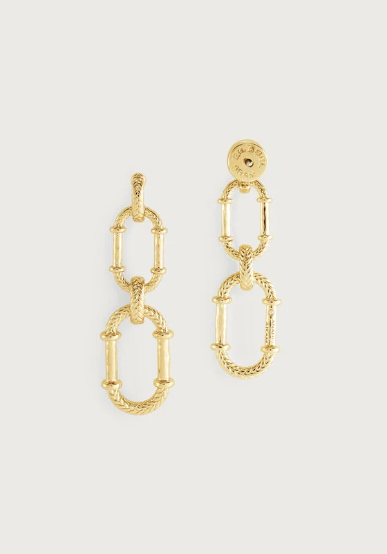Anabel Aram Cheval Braid Drop Earrings