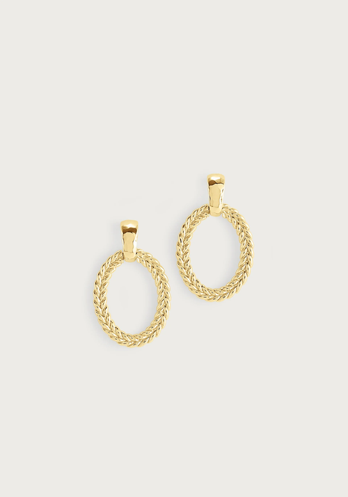 Anabel Aram Cheval Ring Earrings Gold